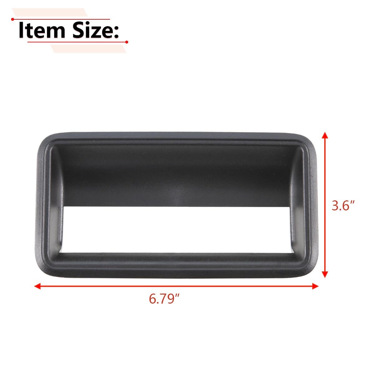 Tailgate Handle Bezel for Chevy GMC C1500 C2500 C3500 Silverado Sierra gallery