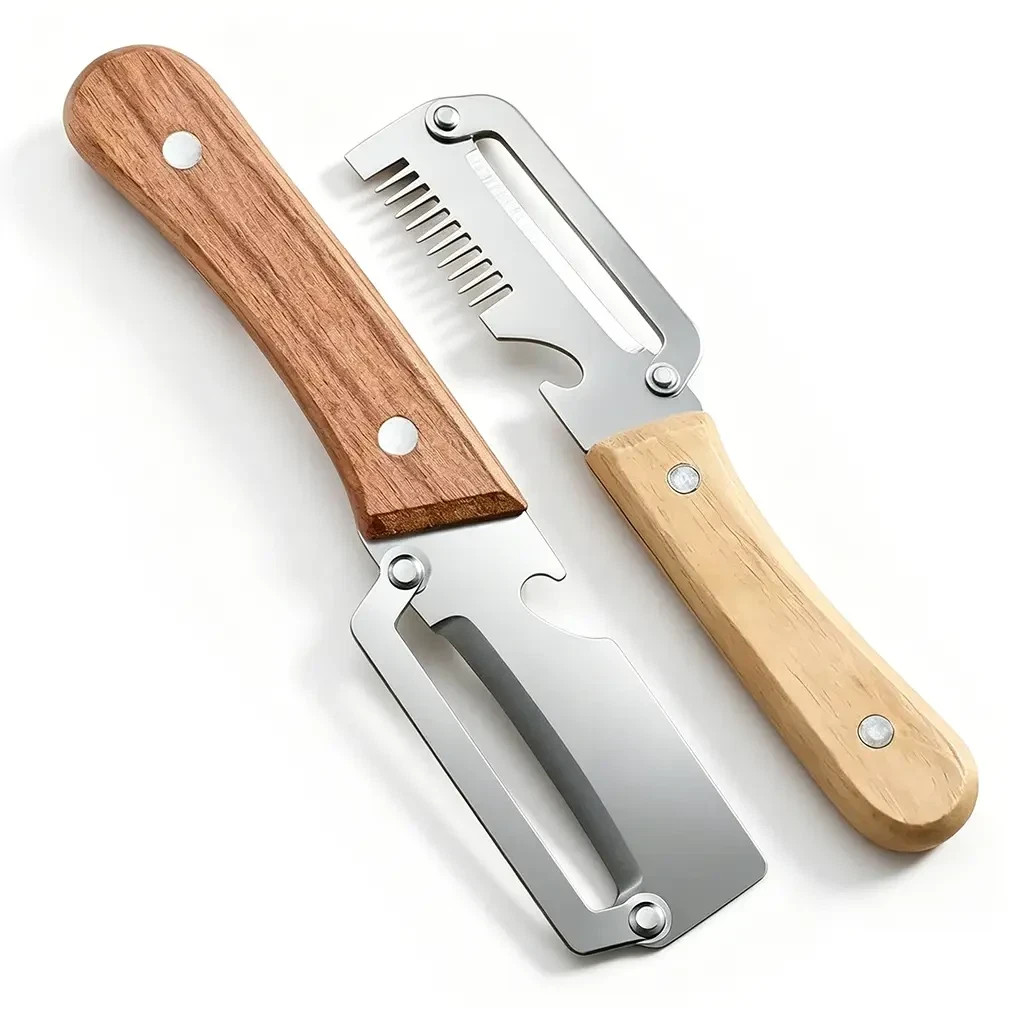 【Summervibes】Multi-Functional Vegetable Peeler for Kitchen, Ultra-Sharp Stainles gallery