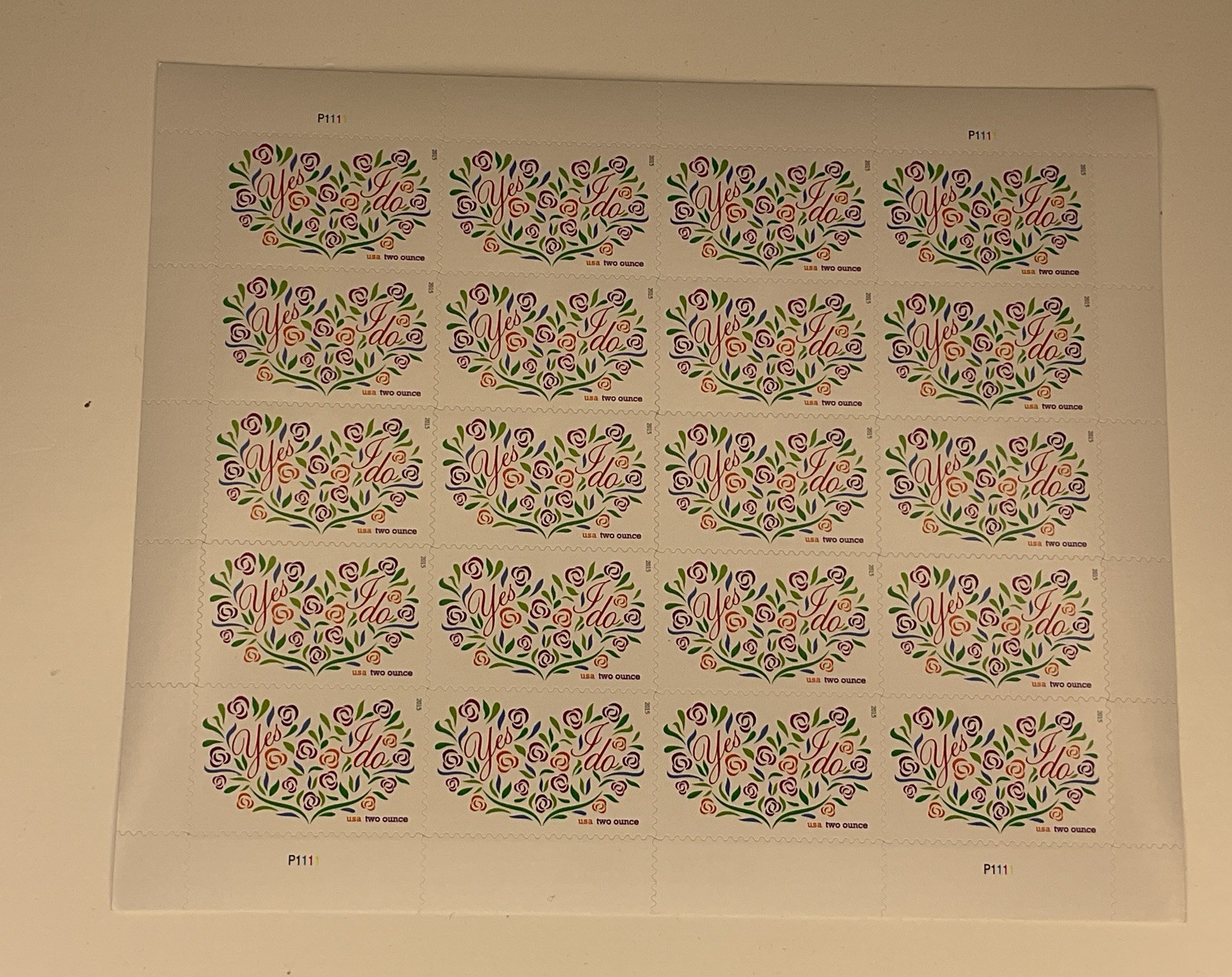 Wedding Invitations - Forever Stamps YES I DO, #4765 Bouquet Of Flowers 2 Ounce gallery