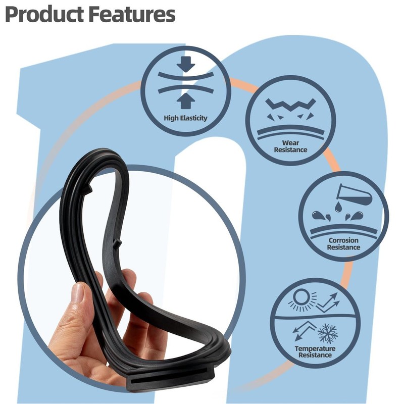 Wall Fitting Rubber Seal Gasket Replacement for Summer Waves SFX600, SFX1000,... gallery