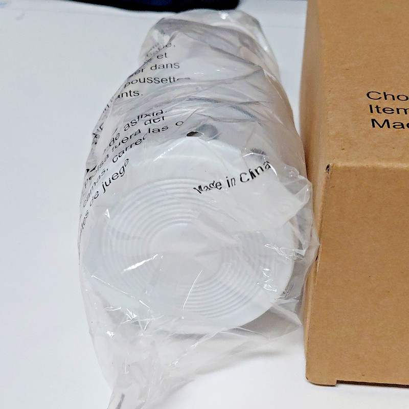 White Plastic Push Function Manual Food Chopper Model 4333 Single Item Set gallery