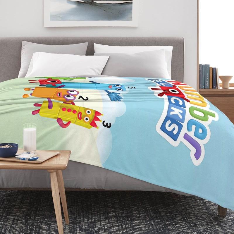 Number Blanket Soft Bed Sofa Throw Cozy Lightweight Birthday Gift gallery