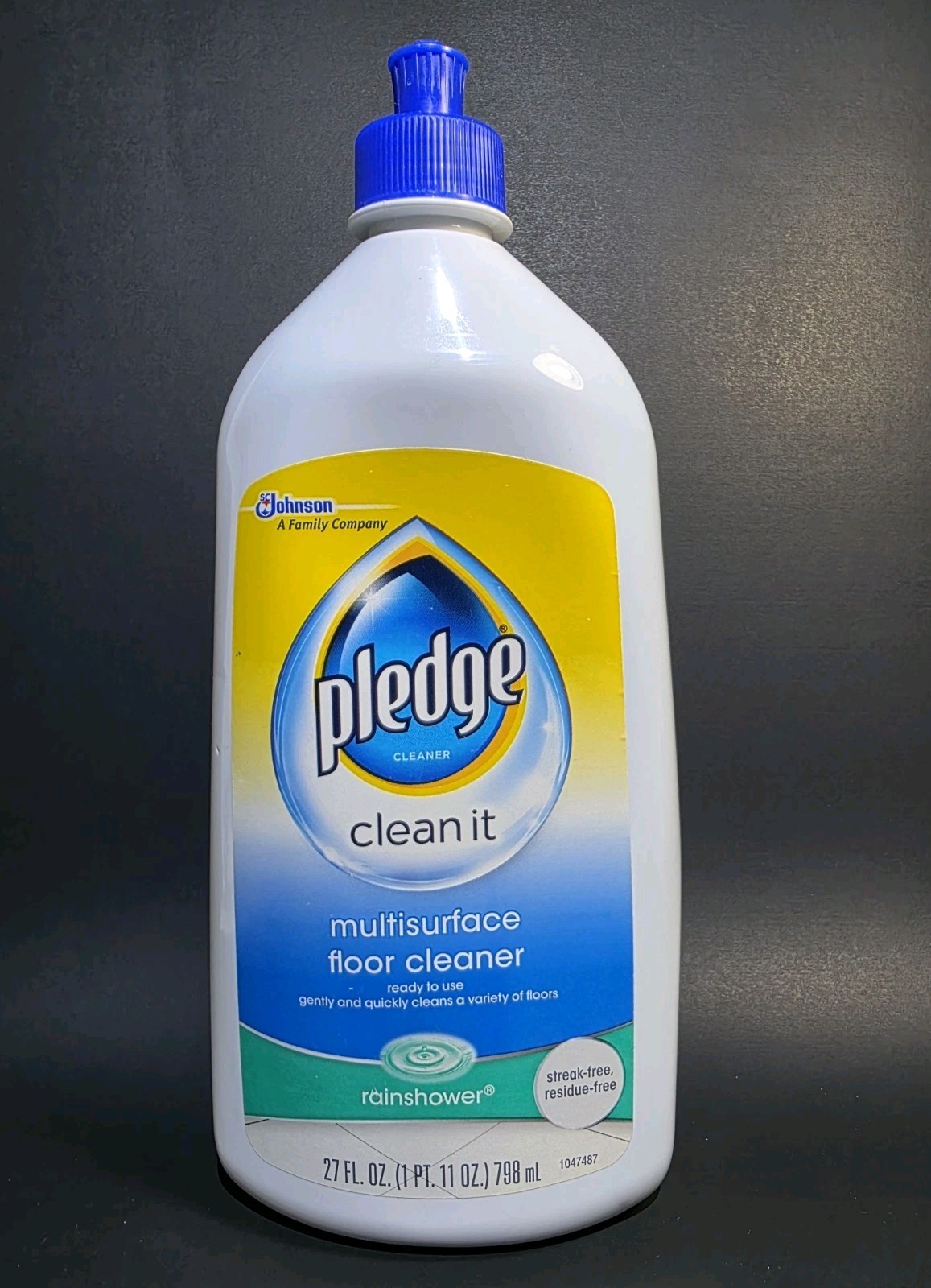 ( 1 ) Pledge Clean It Multisurface Floor Cleaner ~ Rainshower~ 27 fl oz. gallery