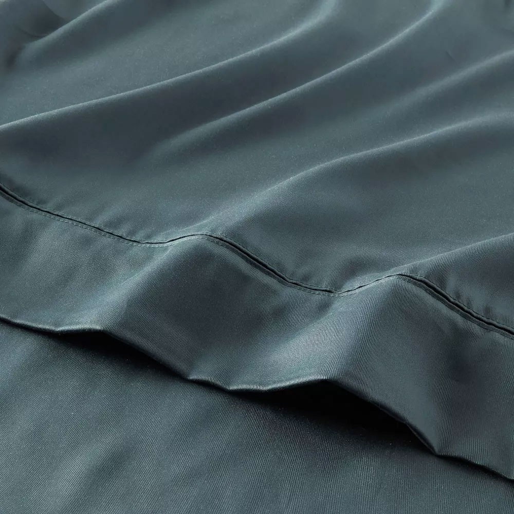 Queen 320 Thread Count Cool TENCEL Lyocell Sheet Set Graphite - Threshold: gallery