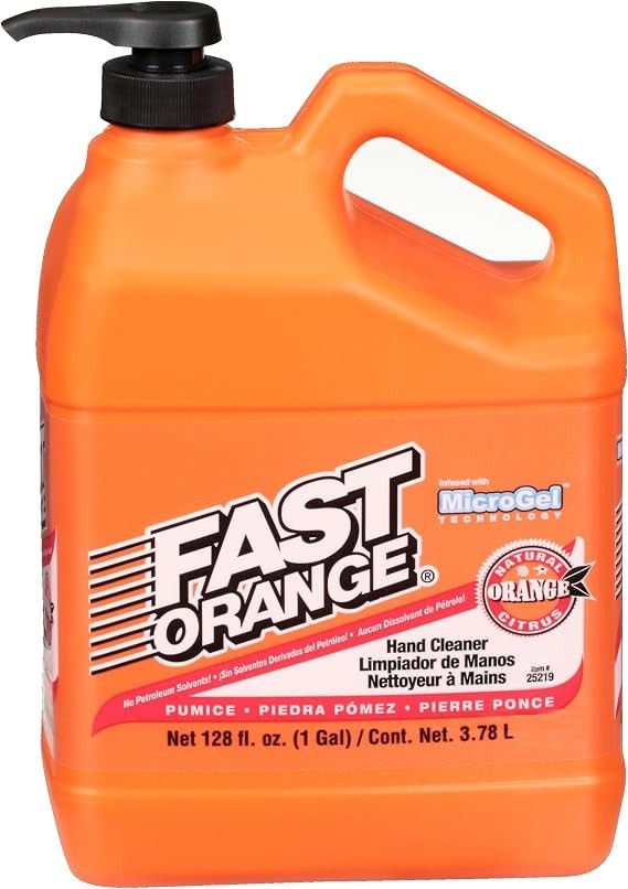 Fast Orange 25219 Pumice Lotion, Heavy Duty Hand Cleaner,Natural Citrus Scent gallery