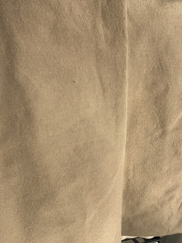 ⚡️Solid Tablecloth - Threshold- size 120"x 60" color Brown Rectangle (shape) gallery