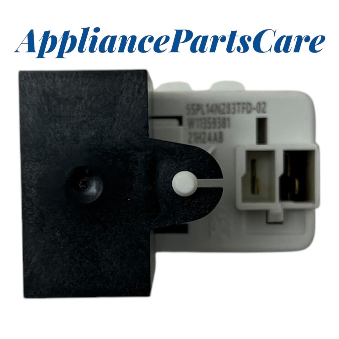 Whirlpool Refrigerator Start Relay & Overload W11359381, W11547180, W10590083 gallery