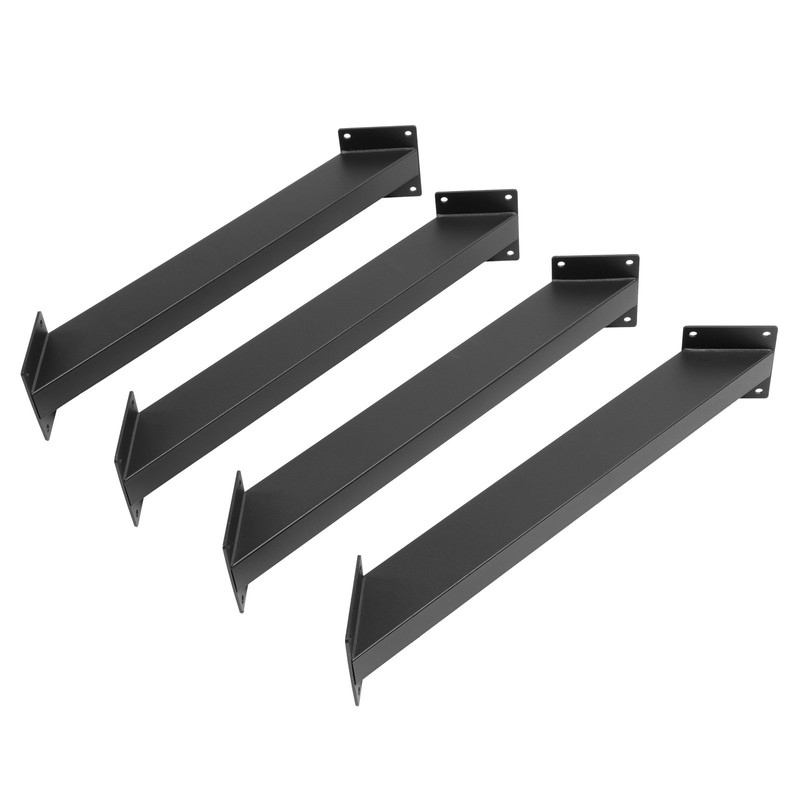 45 Degree Angle Support Bracket Pergola Heavy Duty Connectors Steel 4 Pcs gallery