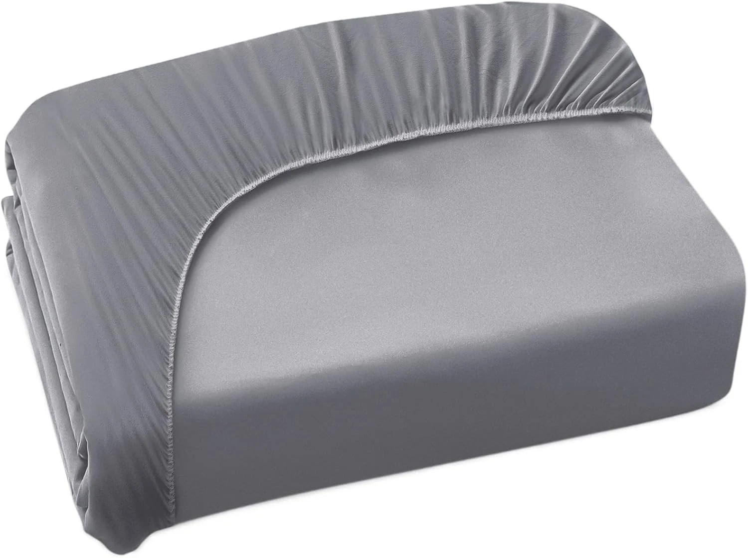 Short Queen Fitted Sheet Only for RV Camper 60" X 75" up to 14" Deep Pocket, Bed gallery