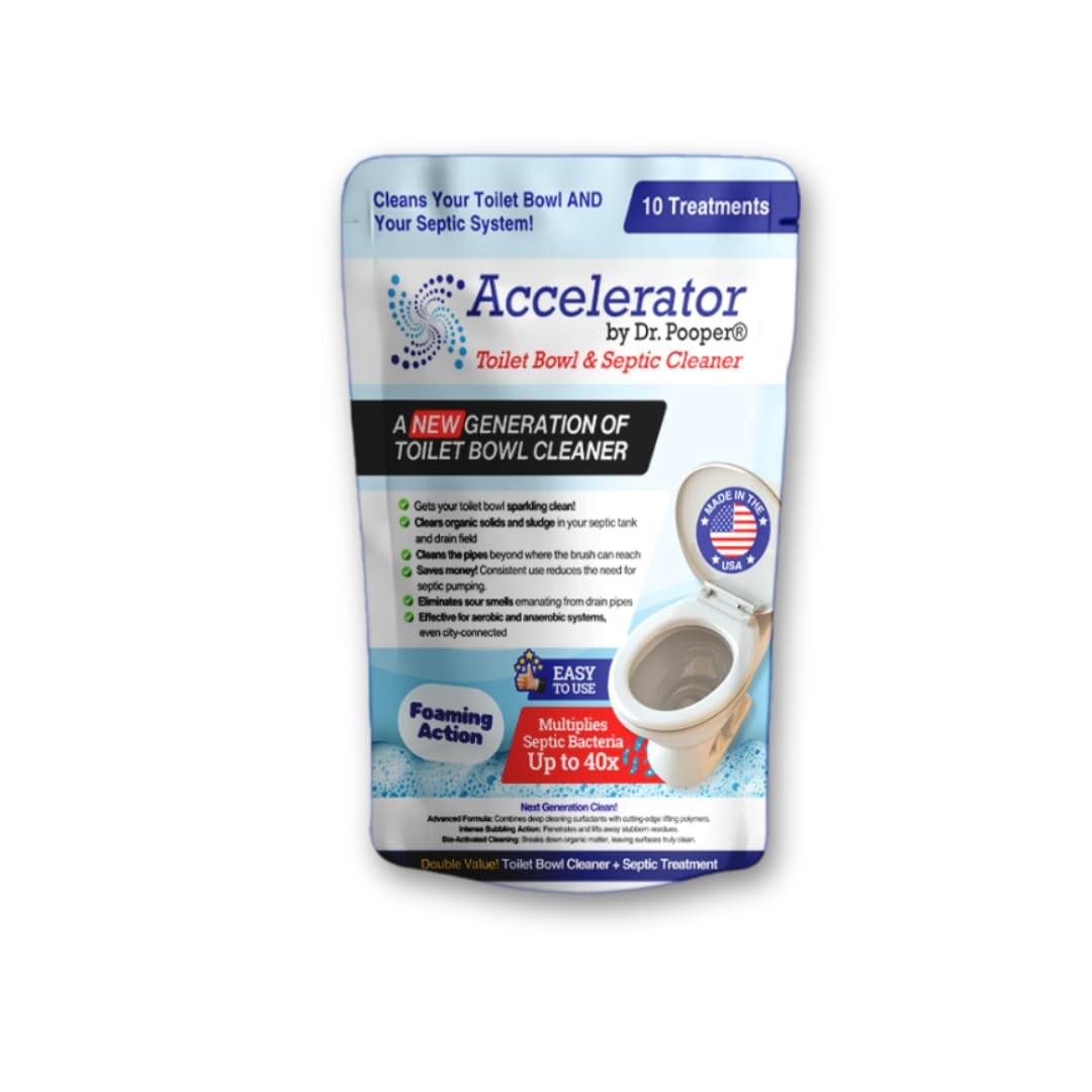 Dr. Pooper Bowl & Septic Tank Cleaner—Powerful Stain & Odor Eliminator—Bio-Ac... gallery
