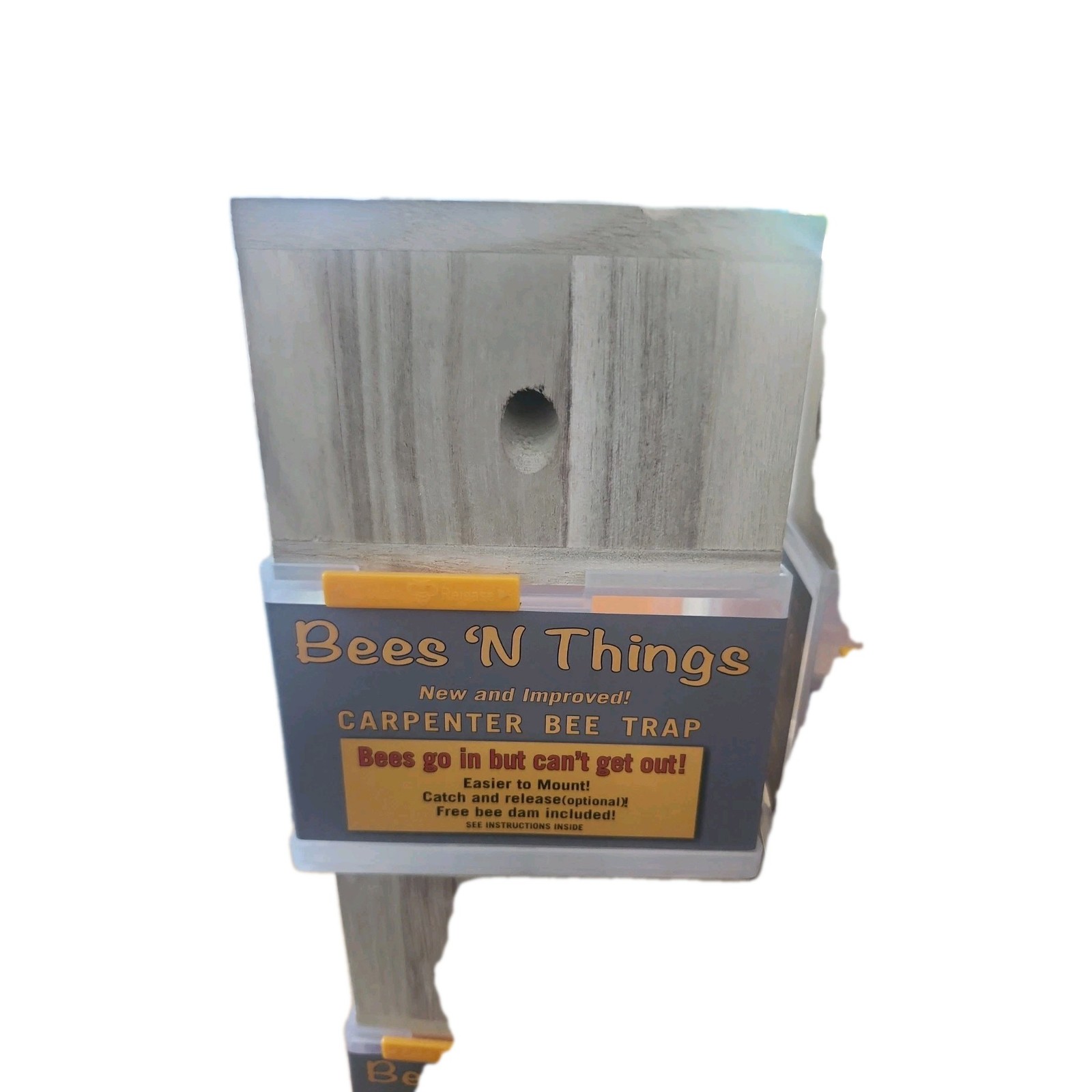 New Bees 'N Things Outdoor Carpenter Bee Traps - Lot of 6 gallery