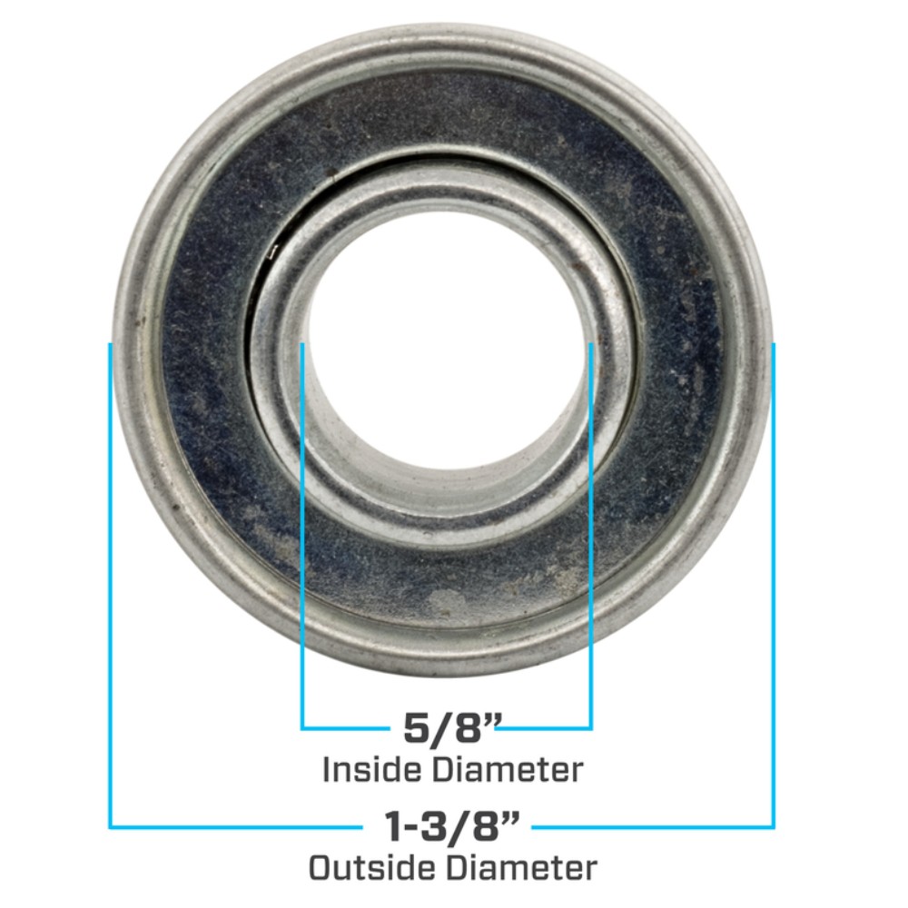 Marathon Easy Fit 500 lb. cap. Wheel Bearings Steel 2 pk gallery