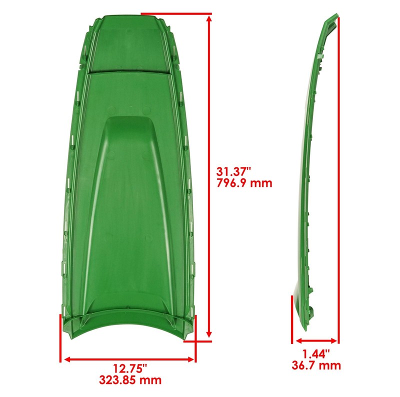 Left Right Center Hood Panel For John Deere X370 X380 X384 X390 X394 X500 X530 gallery