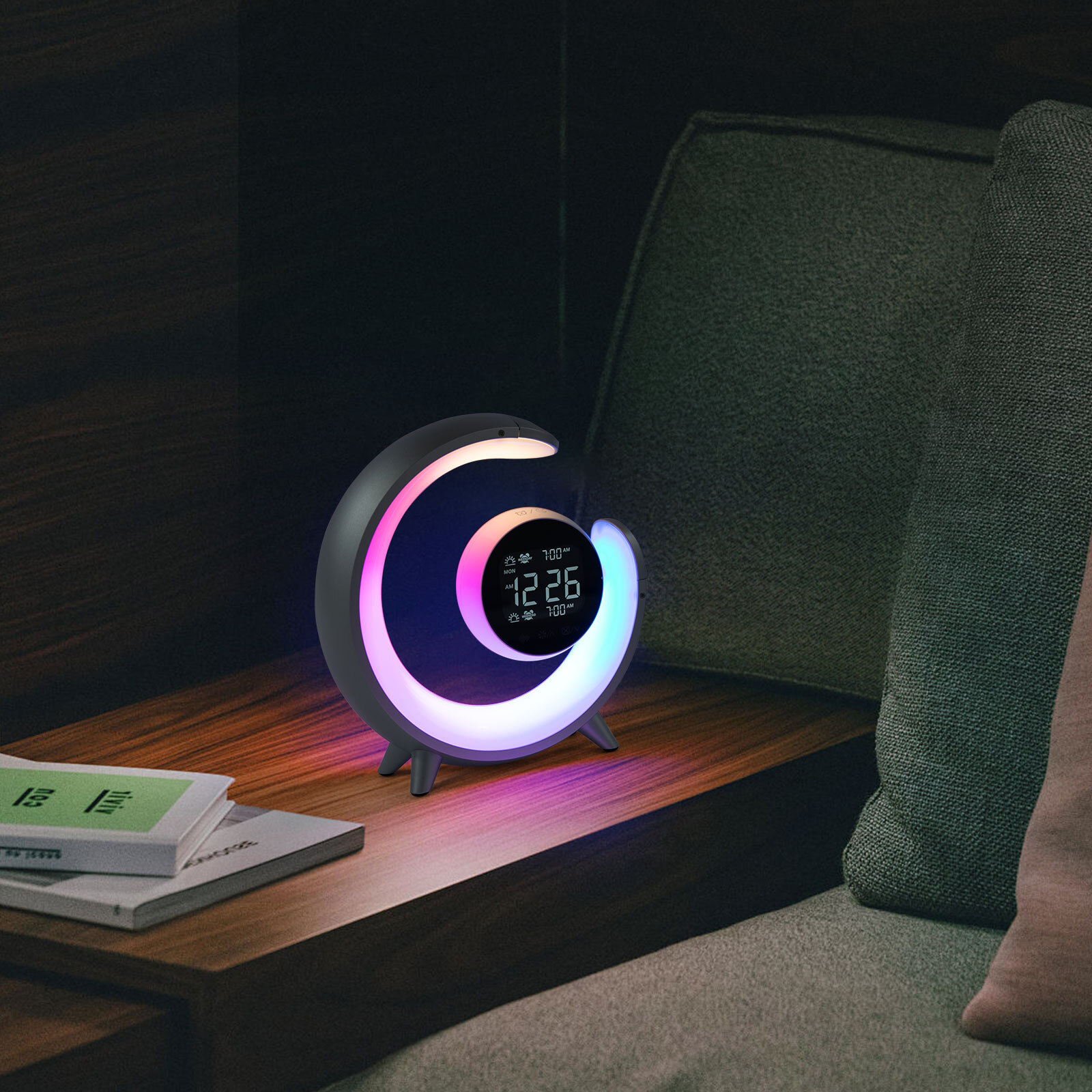 Intelligent Table Lamp, Night Light Lamp, Home Office Study Bedside Night Light gallery