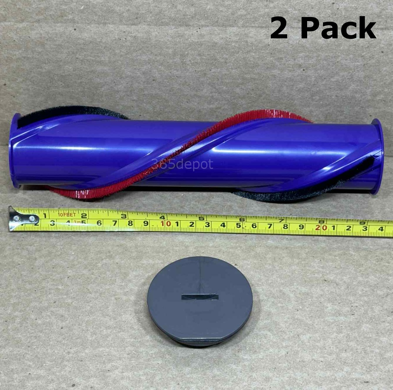 2 Pack Replacement Brush Roll Bar & Plastic Lock For DYSON V8 Animal Absolute gallery