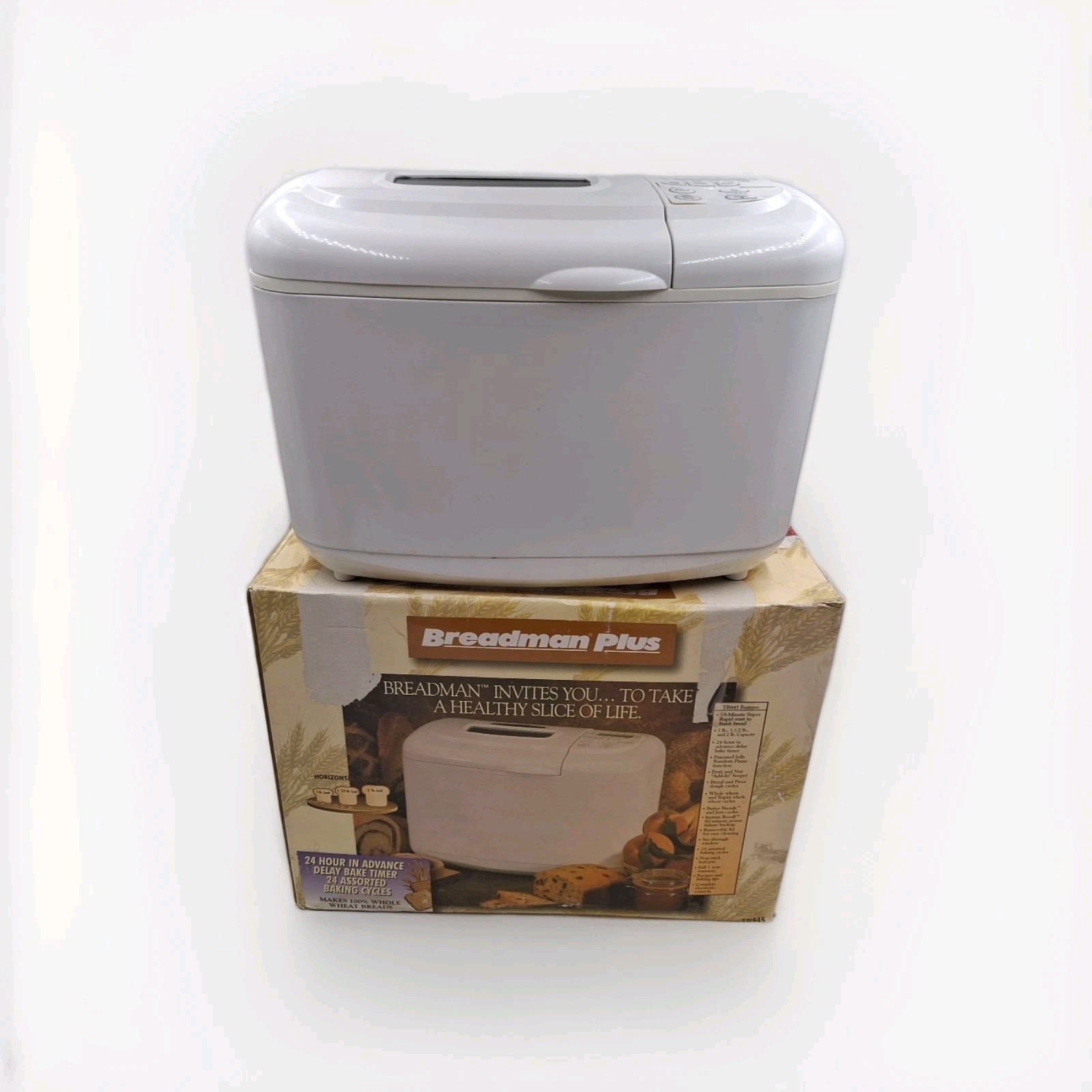 Breadman Plus TR845 Bread Maker Breadmaker Super Rapid 59 Minute gallery