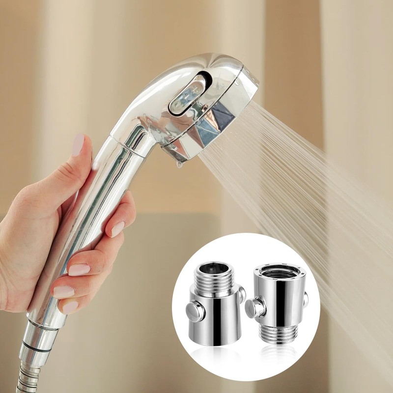2 Pack Universal Shower Water Control Valve G1/2" Flow Volume Adjust Valve gallery