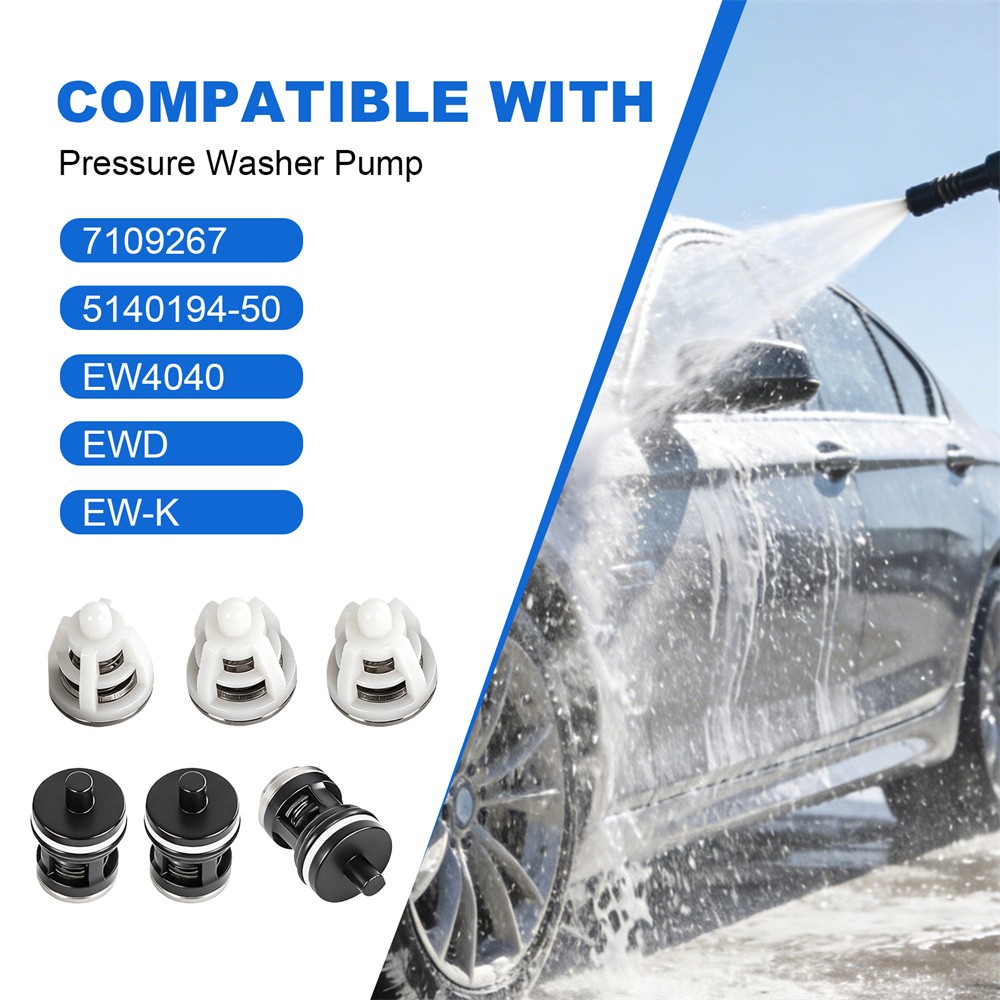 6Pcs Check Valve Repair Kit Fits AAA Simpson EW4040 7109267 Pressure Washer Pump gallery