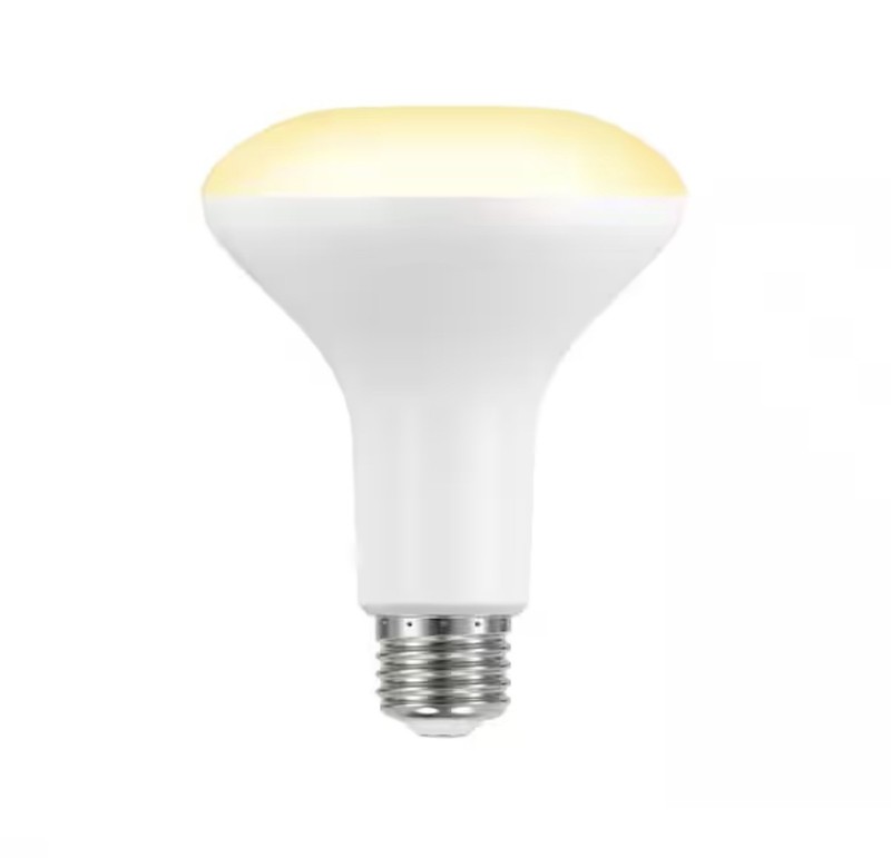 EcoSmart 65-Watt Equivalent BR30 Dimmable LED Light Bulbs, Bright White Lot of 2 gallery
