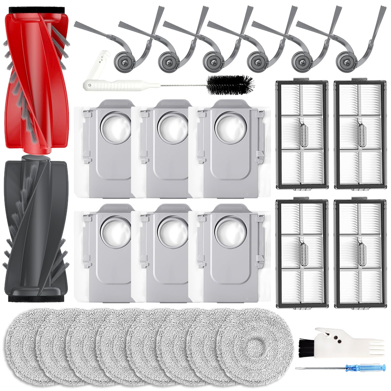 29PCS SAROS 10R Sets for Roborock SAROS 10R/SAROS 20/Qrevo CurvX/Qrevo Curv 2... gallery