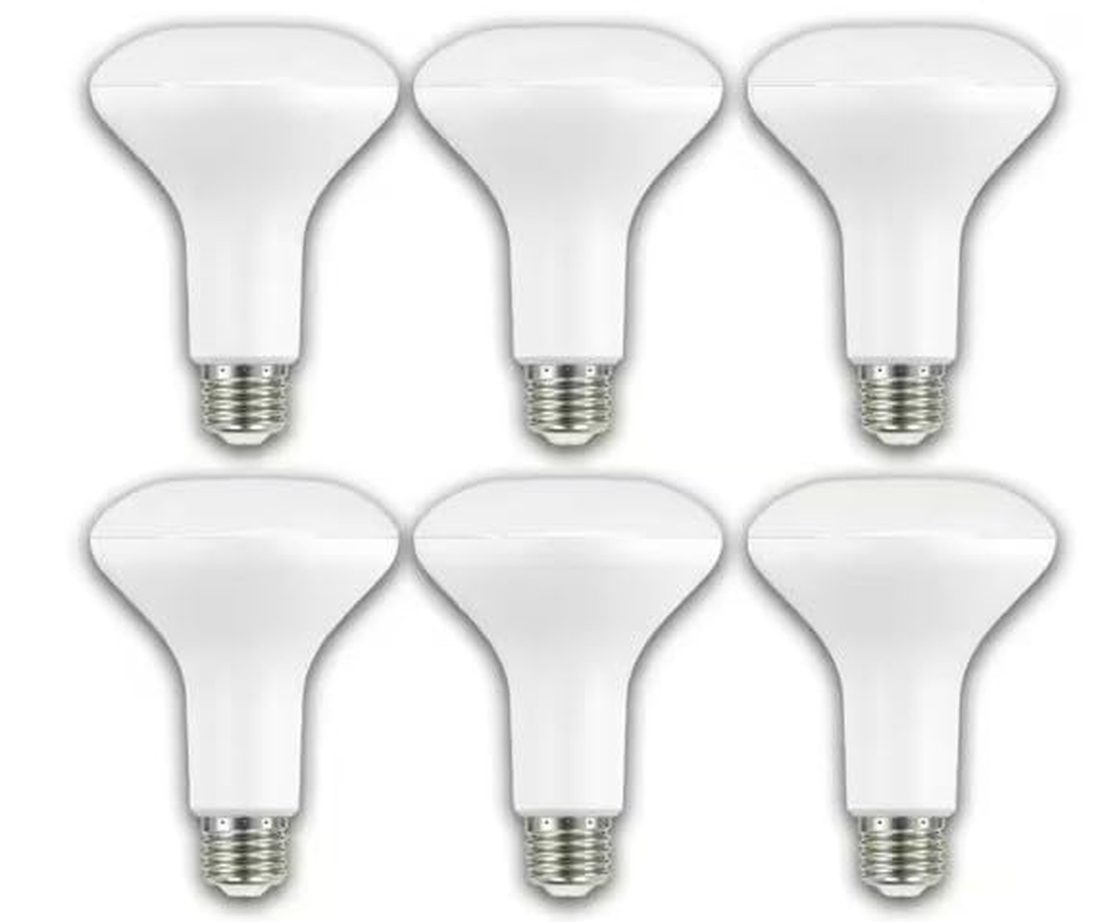 EcoSmart BR30 65W Equivalent Dimmable LED Light Bulbs Bright White (6-Pack) gallery