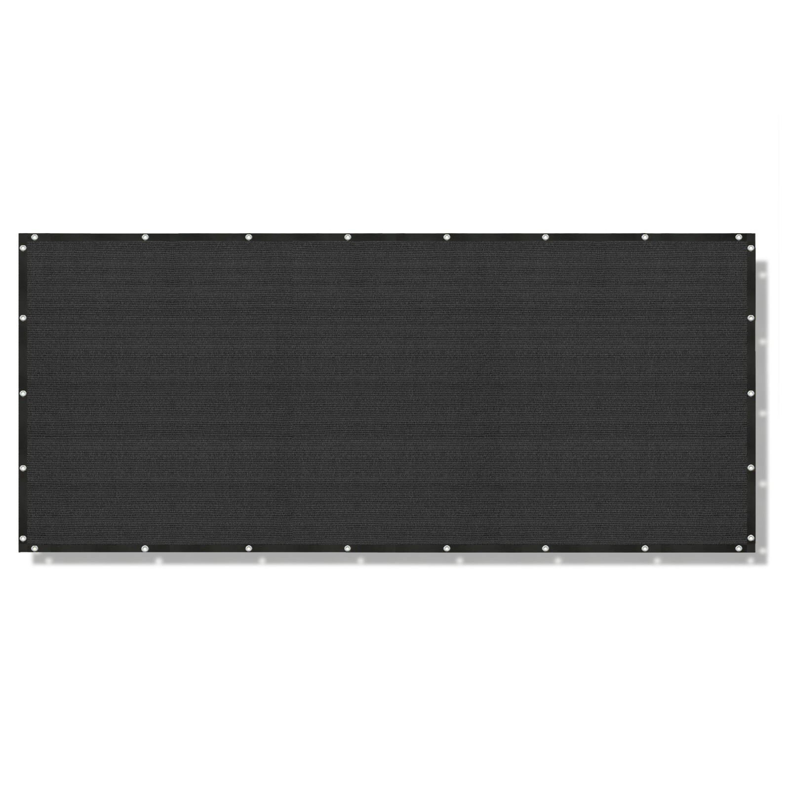3', 4', 5', 6' Tall Outdoor Privacy Mesh Fence Screen Cover Garden Patio Black gallery