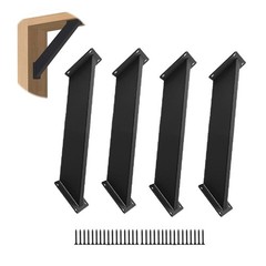 4 PCS 45 Degree Angle Support Bracket Pergola Kit Connectors For 4×4 Inch