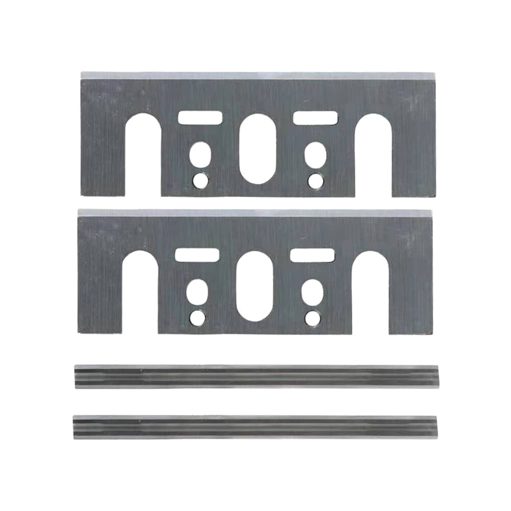 3‑1/4" PLANER BLADE SET WITH SET PLATE DOUBLE EDGED BLADE SET UNIVERSAL ADAPTER gallery