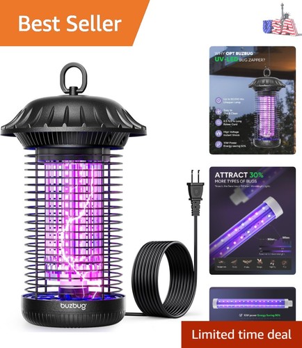 LED Bug Zapper Indoor Outdoor, Up to 50000 Hrs Lifespan Lamp, Energy Saving &... gallery