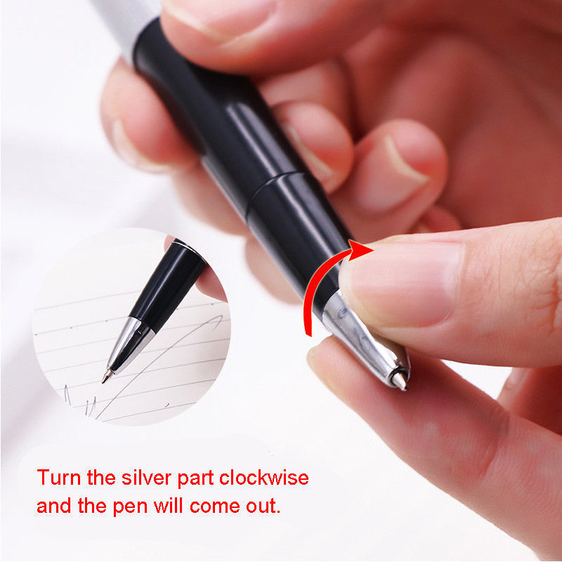 2X Shocking Electric Shock Novelty Metal Pen Prank Trick Joke Gag Toy Gift Funny gallery