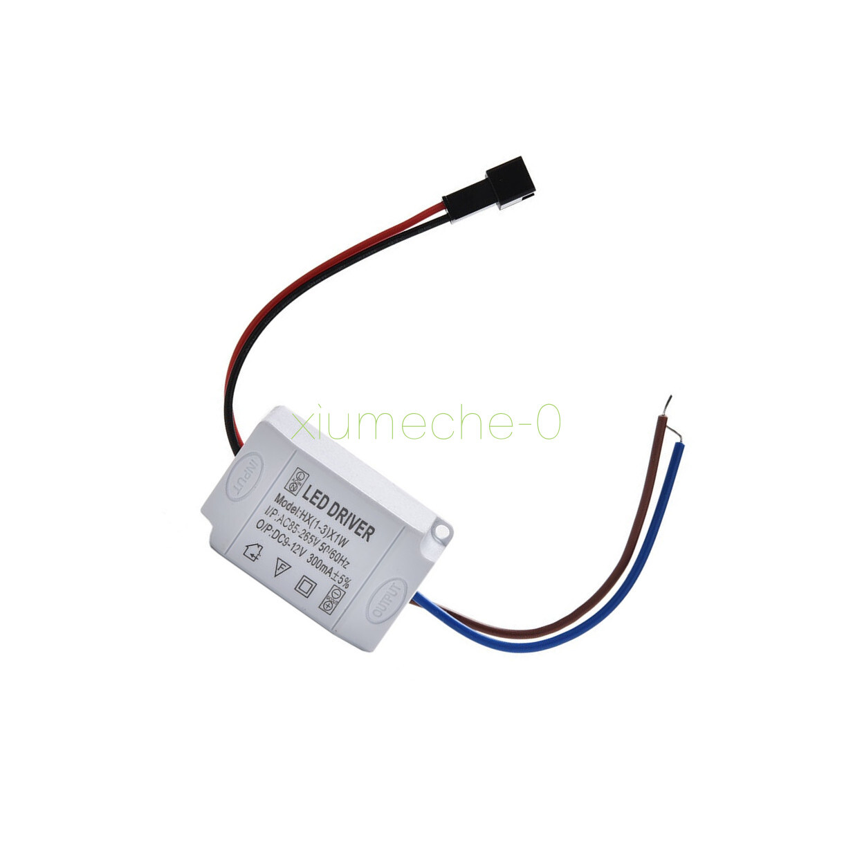 AC 85V-265V to DC 12V LED Electronic Transformer Smart Power Supply Driver 3X1W gallery