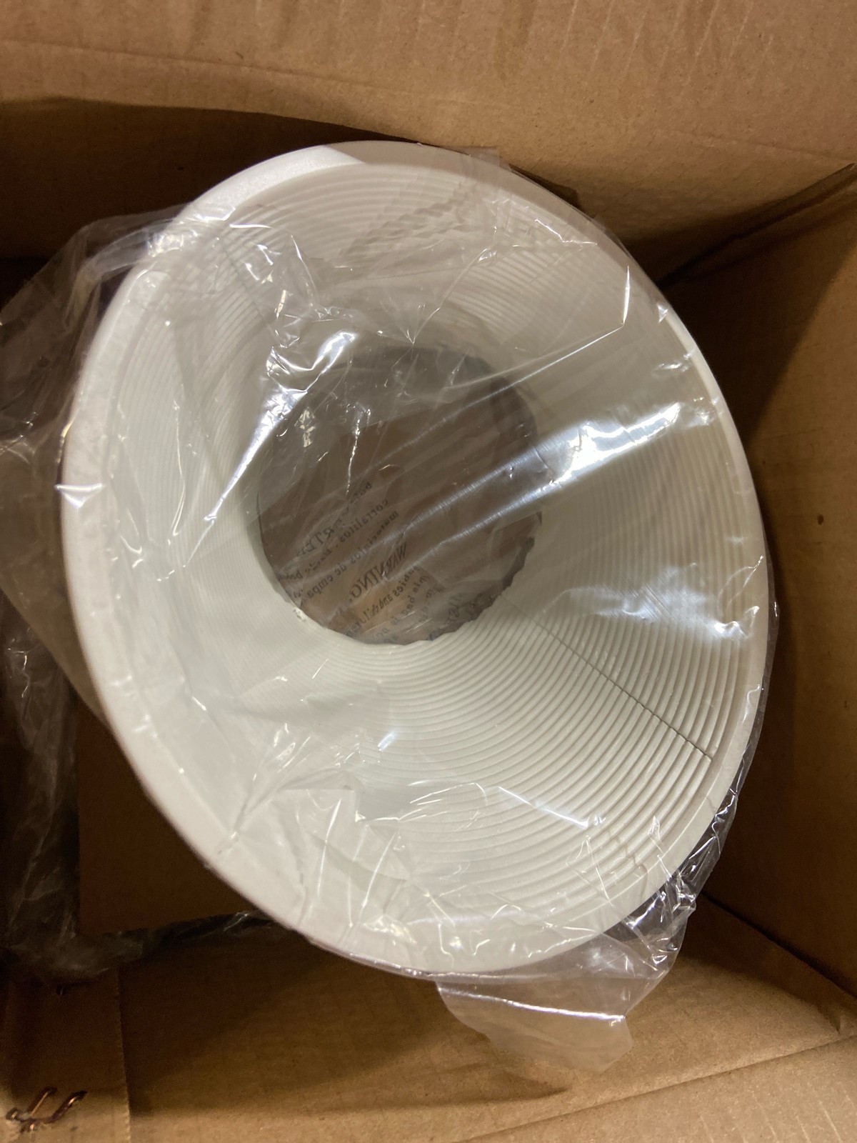 Progress lighting P8004-28 6 in. White Recessed Baffle Trim for Sloped Ceilings gallery