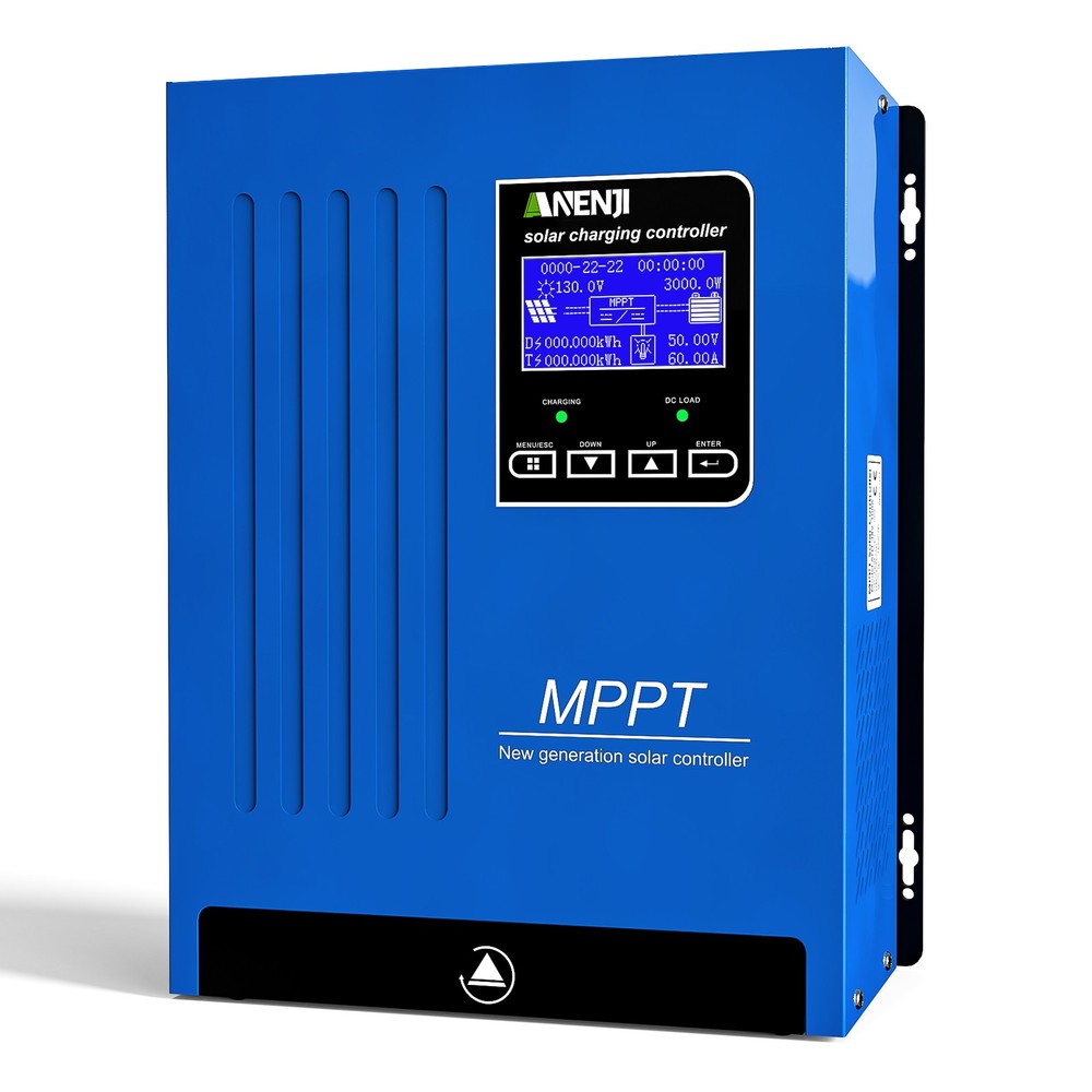 MPPT 100A Solar Charge Controller For 12V 24V 36V 48V DC Battery LCD Regulator