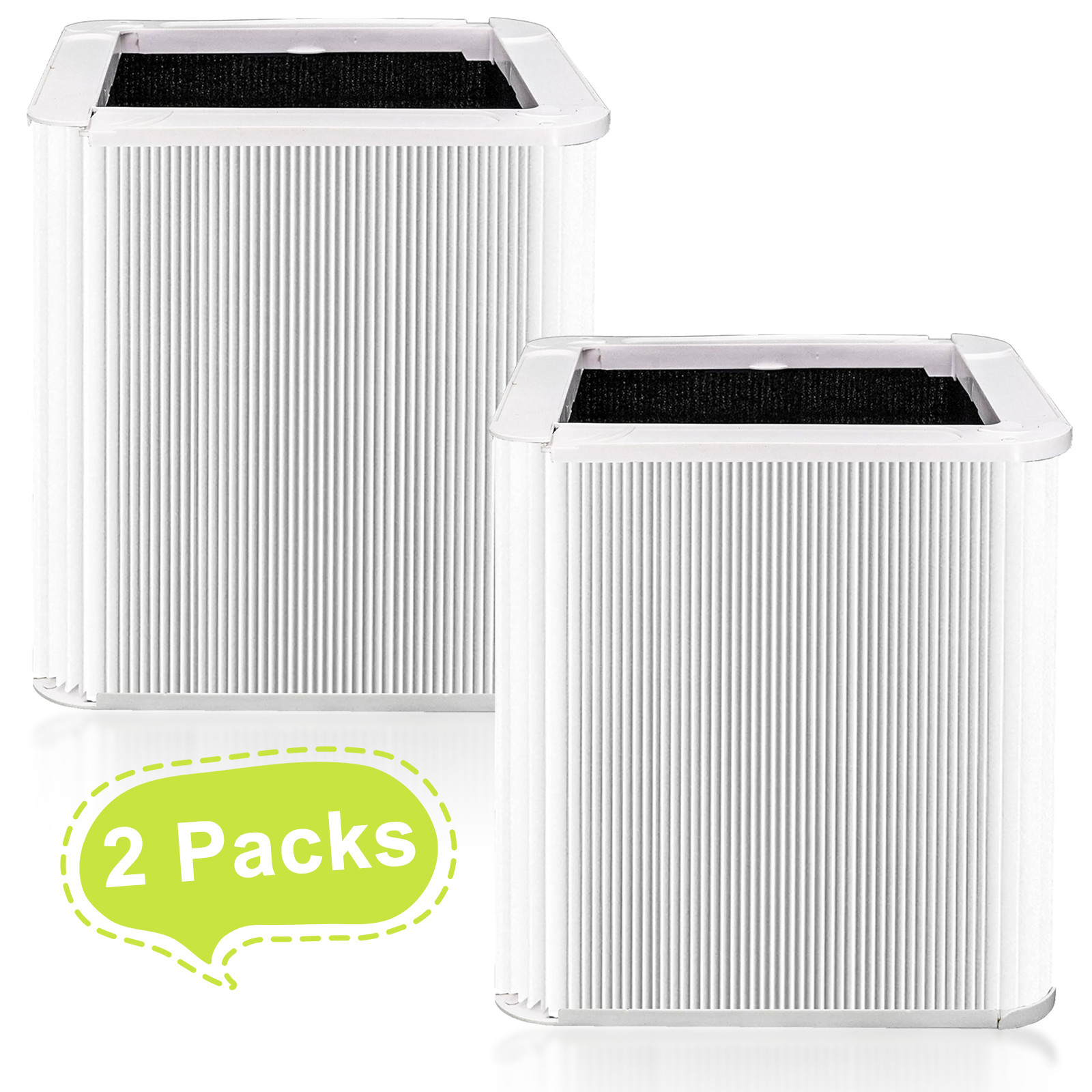 Blue Pure Air Filter 211+ Replacement Compatible with Blueair Purifier, 2 Packs gallery