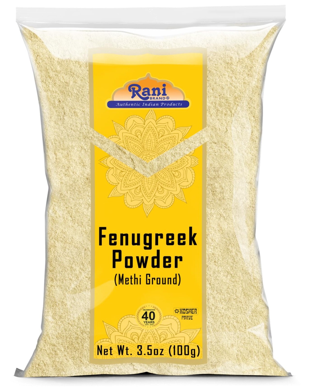 Rani Fenugreek (Methi) Seeds Ground Powder 3.5oz (100g) gallery