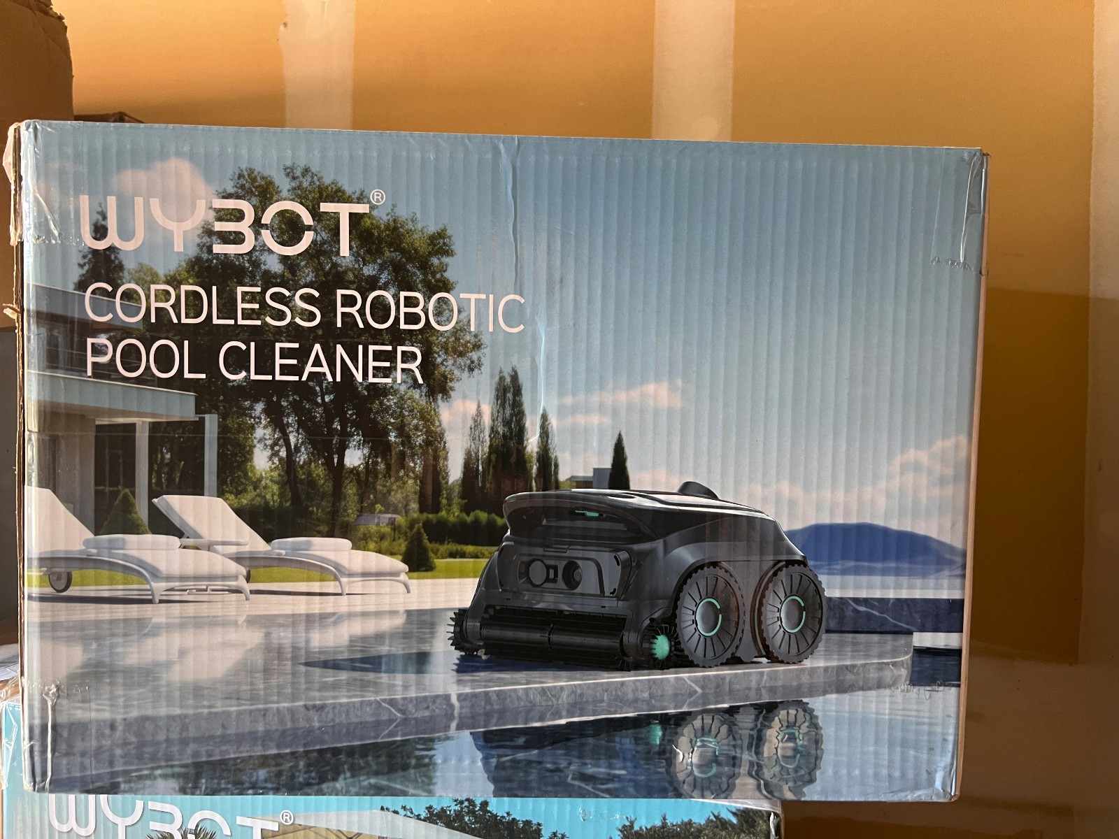 Wybot B1 OS600 Cordless Robotic Cleaner WYUS-B1-AG2 Black Orange gallery
