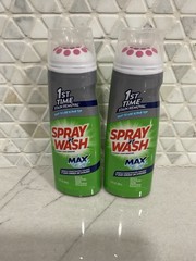 2 Pack – Spray n Wash Max Laundry Remover Gel Stick Easy To Use Scrub Top