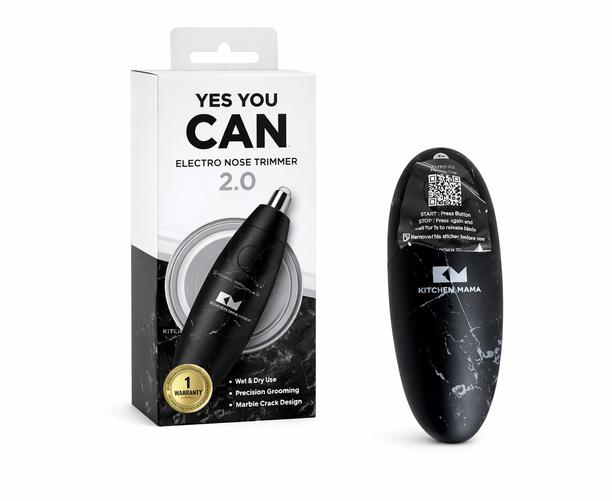 Kitchen Mama Auto Can Opener 2.0 Ergonomic Smooth Edge Design Easy Use gallery