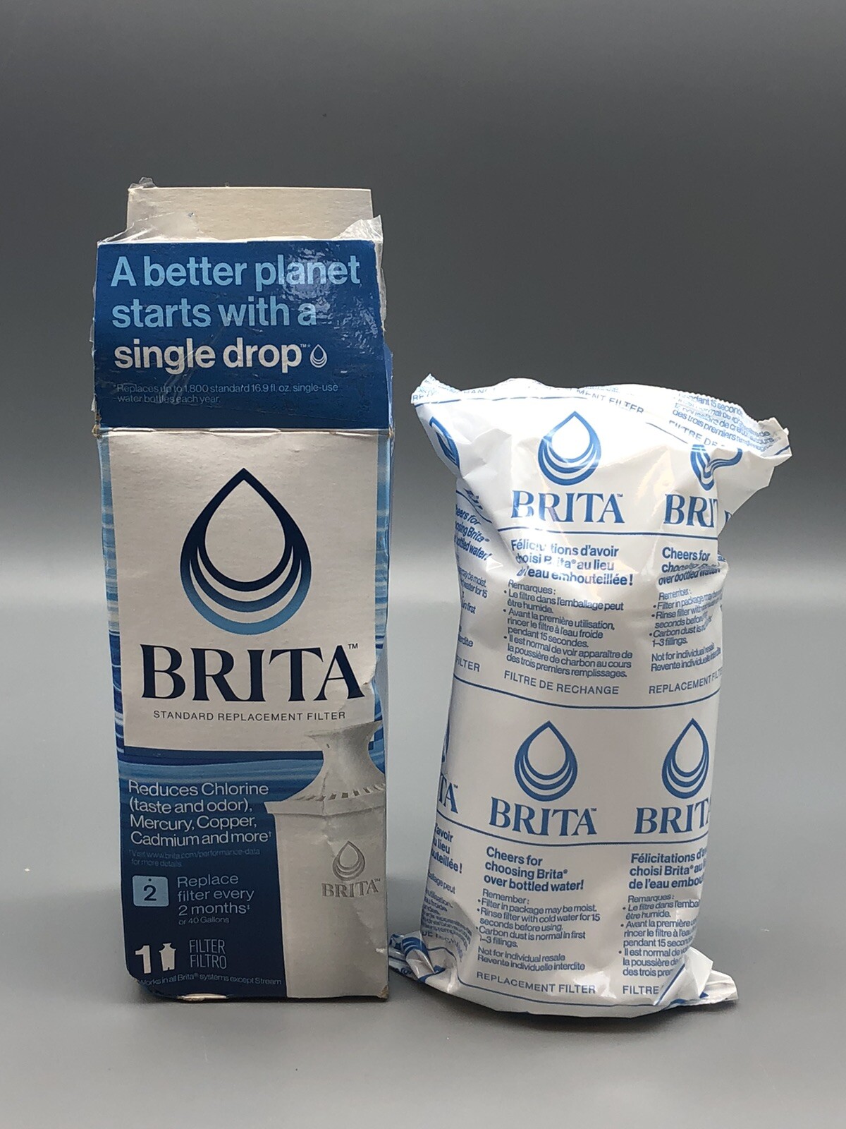 Brita Standard Replacement Filter 2 Months Supply 1 Filter New In Open Box gallery