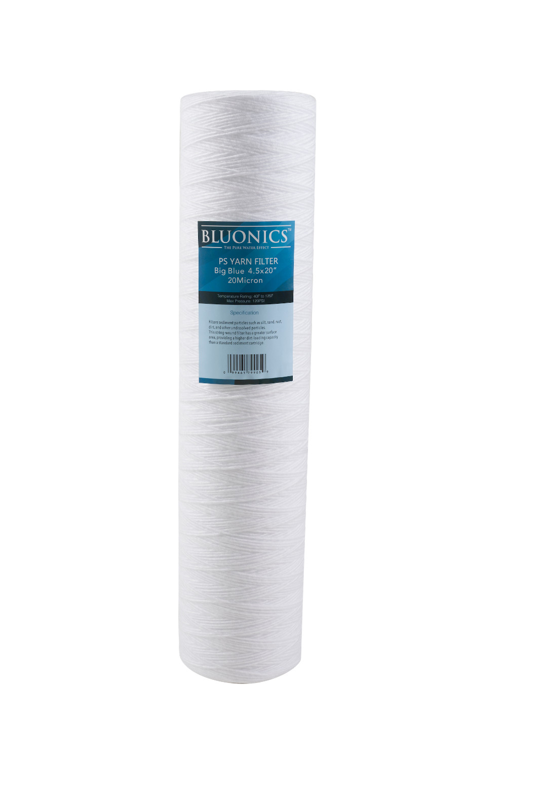 Bluonics 4-pack 4.5" x 20" String-wound Yarn Sediment (20 Micron) gallery