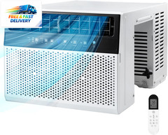 U-Shaped Window Air Conditioner,Window AC Unit Cools up to 450 Sq.Ft,Saddle Air