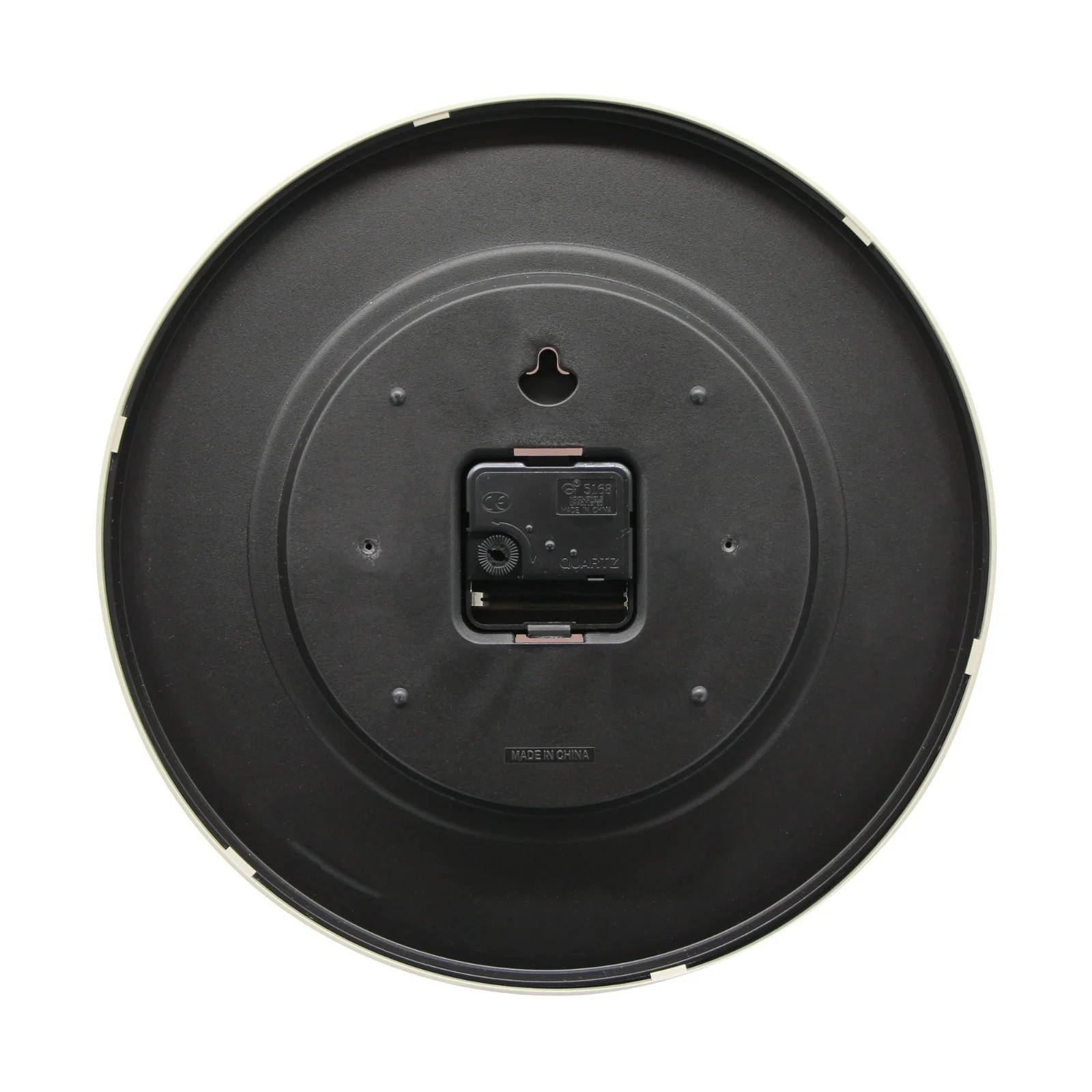 12 Inch Quartz Indoor Wall Clock Easy Read High Contrast Battery Operated Modern gallery