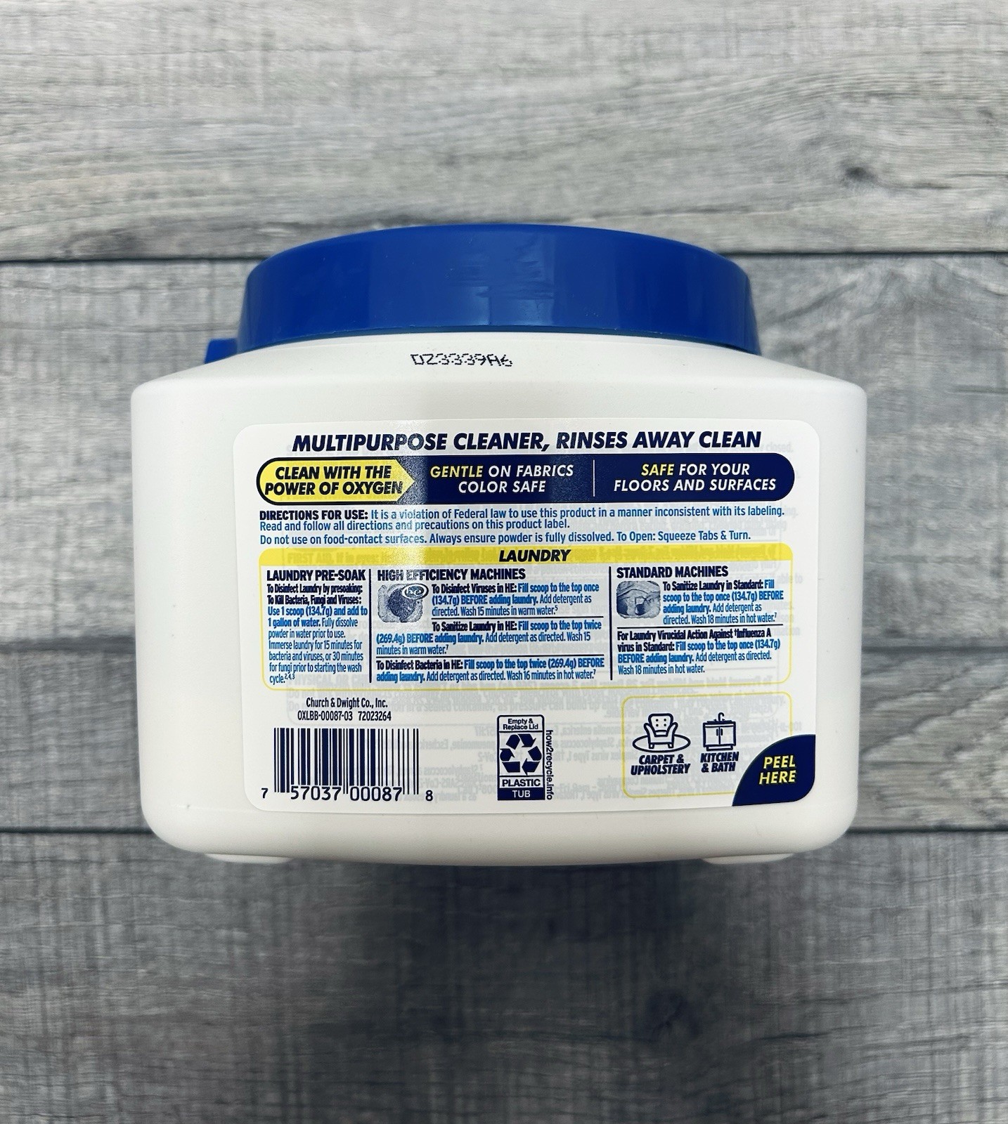 OxiClean Sparkling Fresh Laundry & Home Sanitizer 2.5 lb New Discontinued 1 Unit gallery
