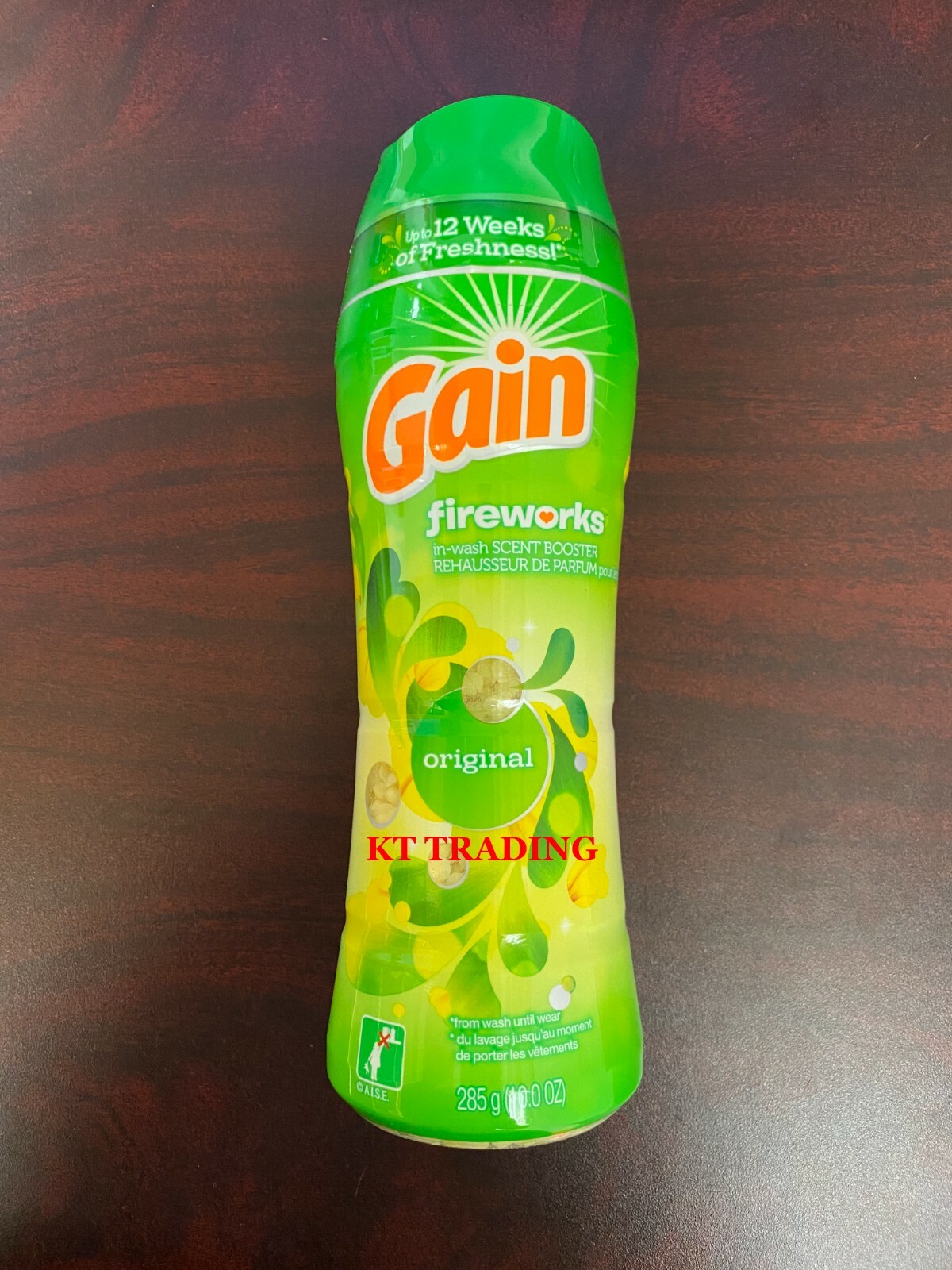 GAIN Fireworks In-Wash Odor Neutralizer ORIGINAL Gain Scent 10oz ~12 Weeks Fresh gallery