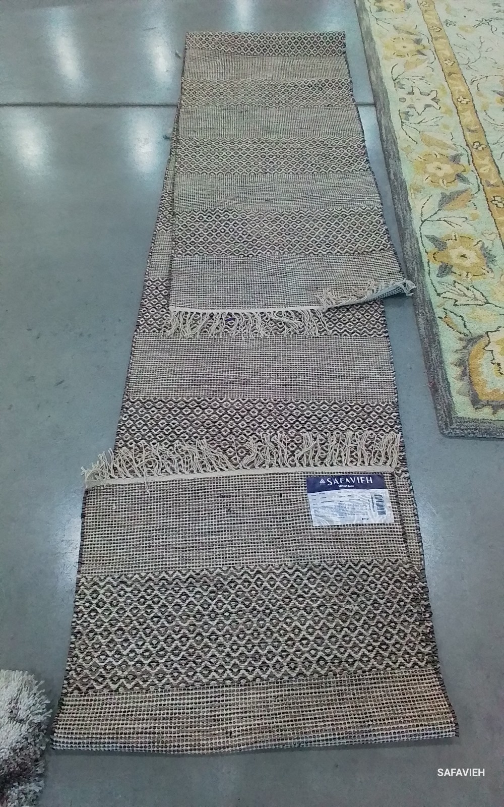 IVORY ANTHRAC 2'-3" x 16'-0" Back Stain Rug Reduced Price 1172785323 MTK330N-216 gallery
