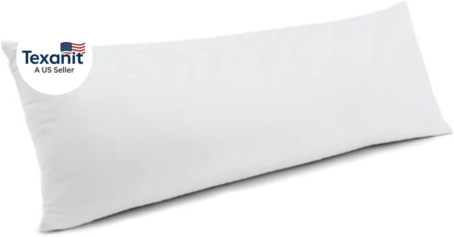 ® 14X36 Inch Synthetic down Alternative Rectangle Pillow Insert Form Stuffer for gallery