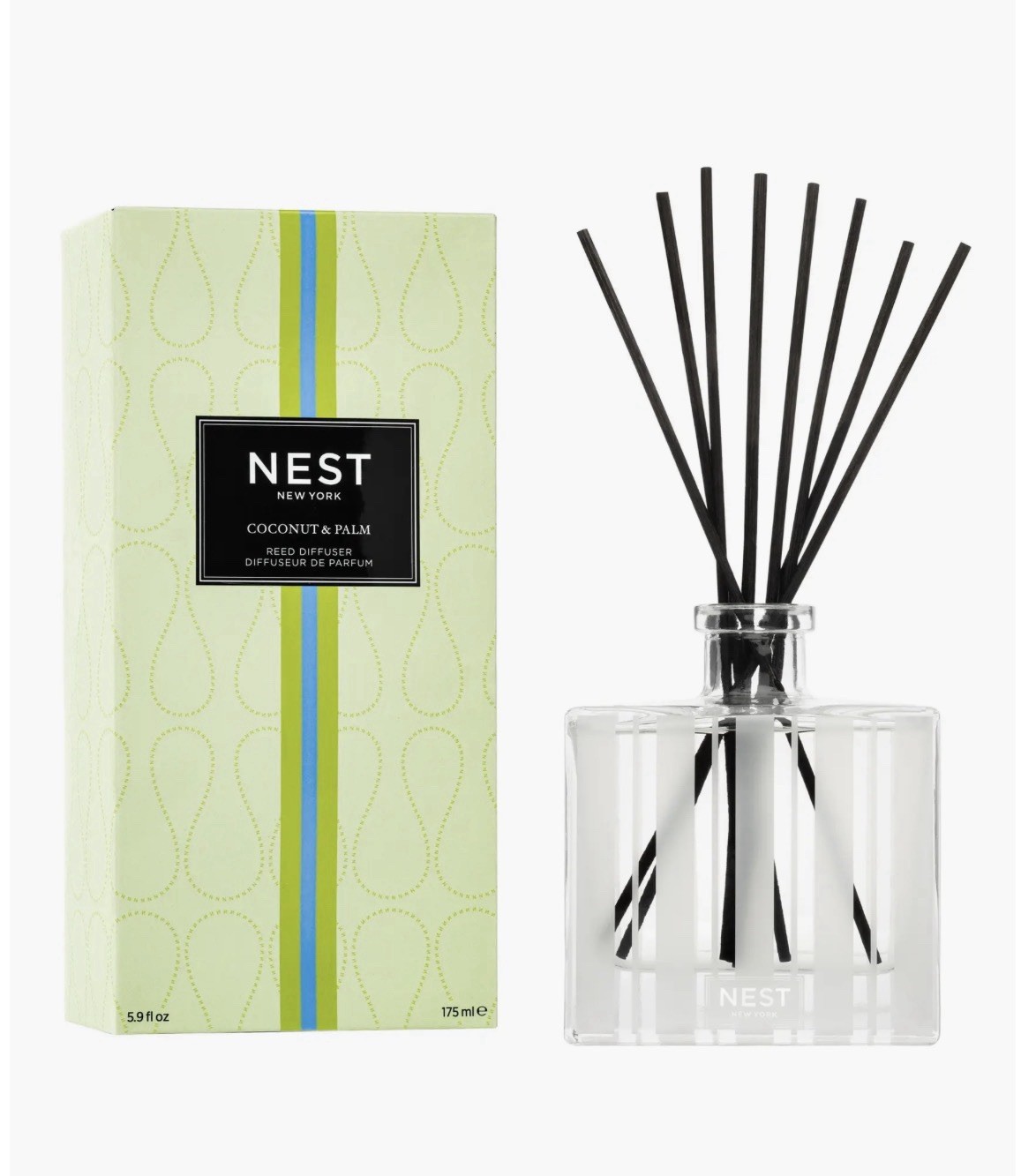 NEST New York COCONUT & PALM Reed Diffuser 5.9 fl. oz. New In Box gallery