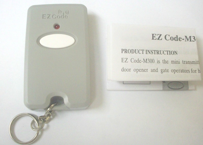 10 Digit Pins EZ Code Mini Remote Control Garage Door Gate Opener Transmitter gallery