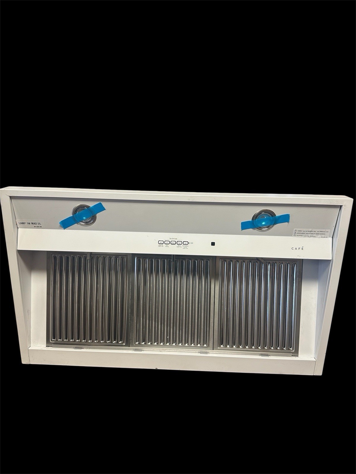 Ge Cafe 36" CVW93644PWM Matte White Commercial Style Wall Hood 600 CFM gallery