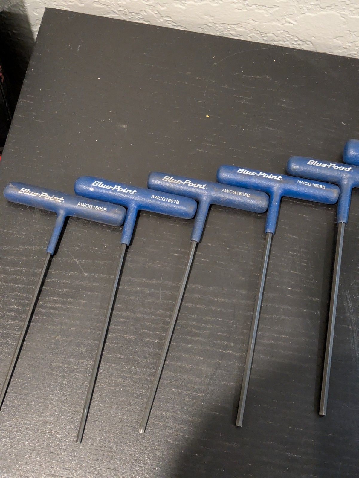BLUE-POINT 8PC SAE Blue T-HANDLE HEX KEYS gallery